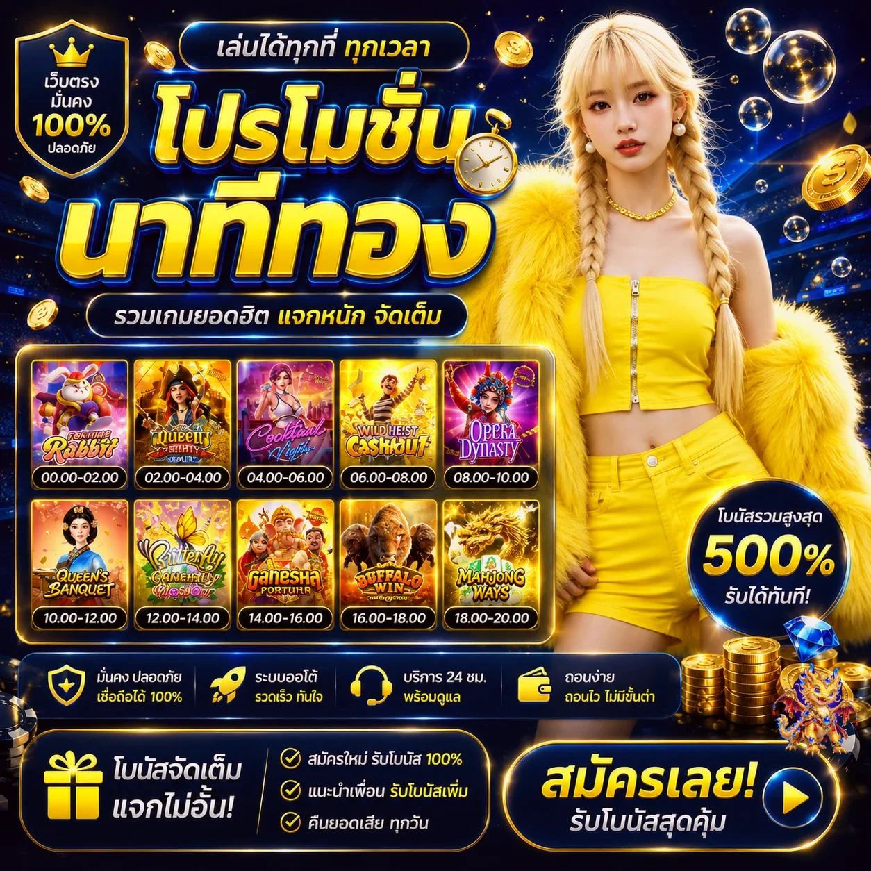โปรโมชั่นเกมทดลอง Pragmatic Play สำหรับผู้ใช้ SNAMBET