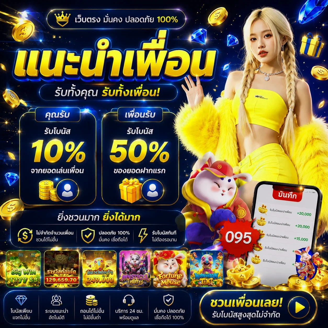 โบนัสเกมทดลอง AskMeBet บน SNAMBET